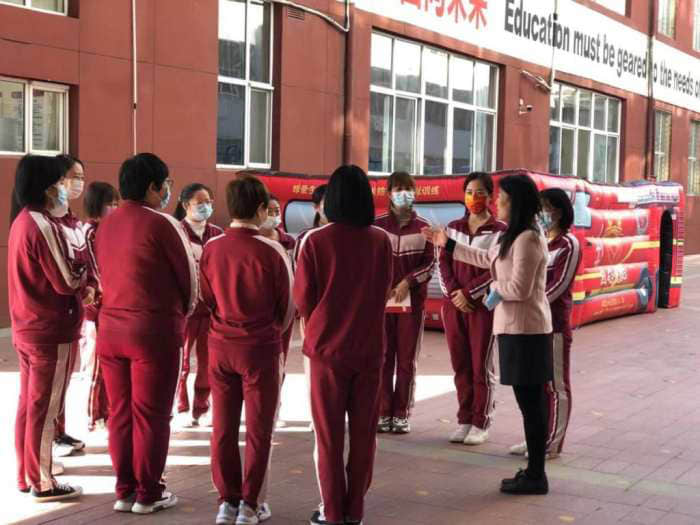 石家莊私立第一中學幼兒園“大手拉小手 幸福平安行”消防安全逃生親子演練活動圓滿成功！