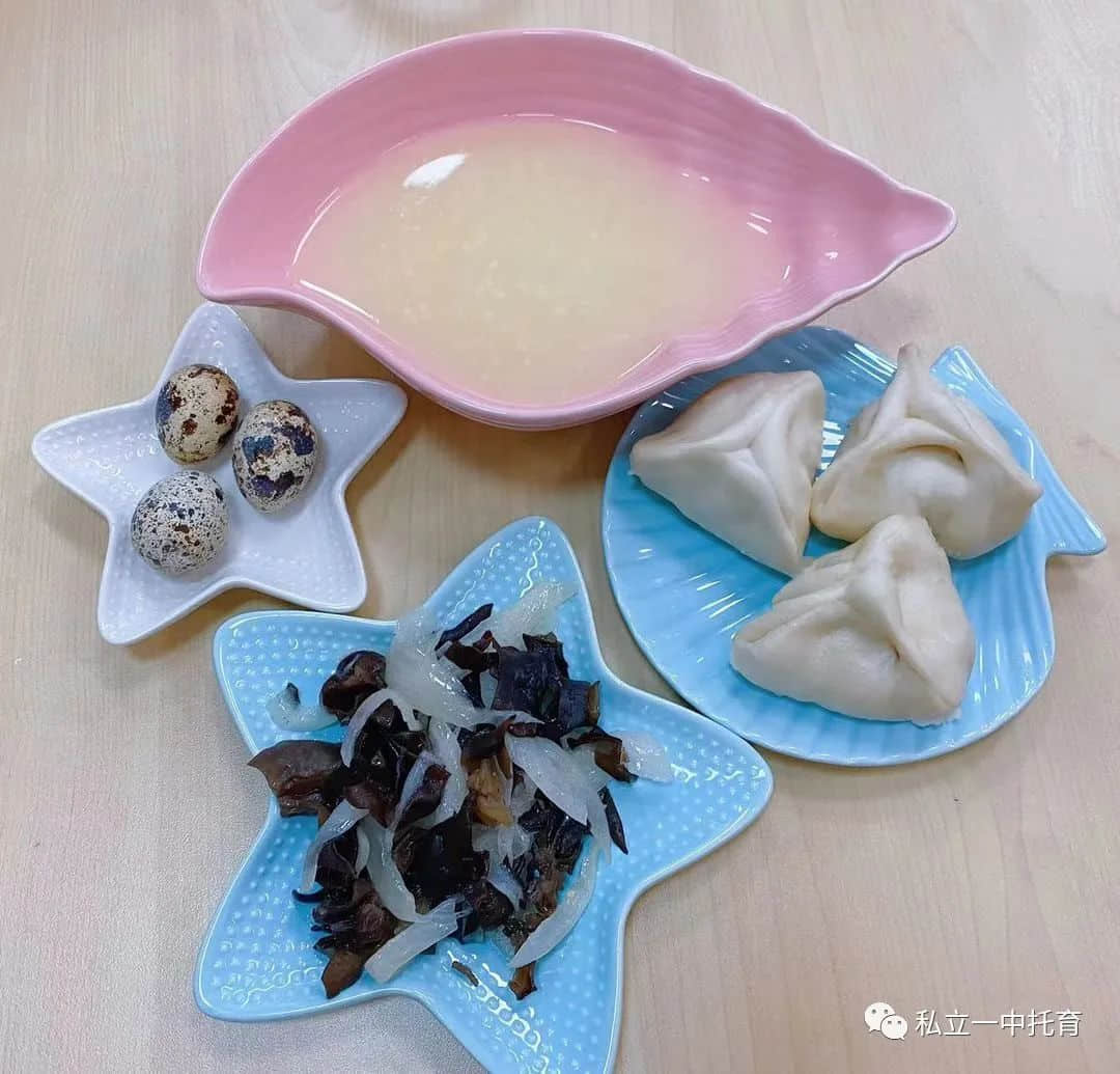 【美食有約】“科學(xué)膳食，不負(fù)美好食光”——石家莊私立第一中學(xué)附屬寶龍托育中心今日美食分享