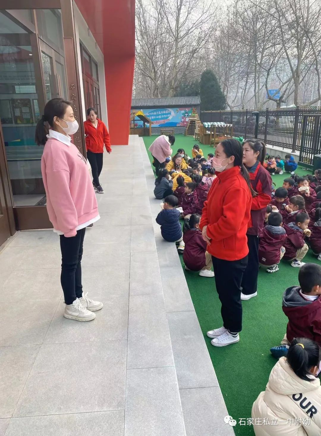 【幼之育】“消防安全 我們在行動”——私立一中幼兒園消防逃生演練活動