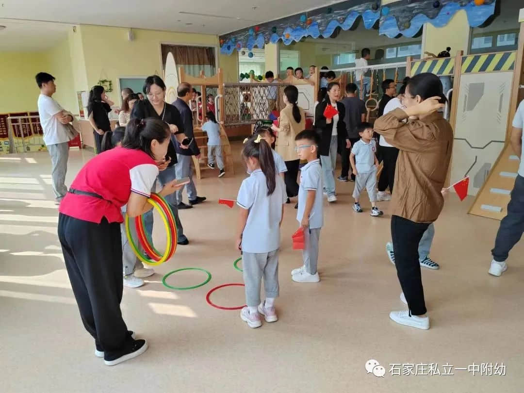 半日陪伴 見證成長—石家莊私立第一中學幼兒園家長開放日活動