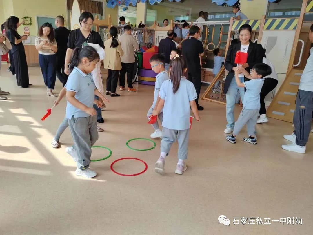 半日陪伴 見證成長—石家莊私立第一中學幼兒園家長開放日活動