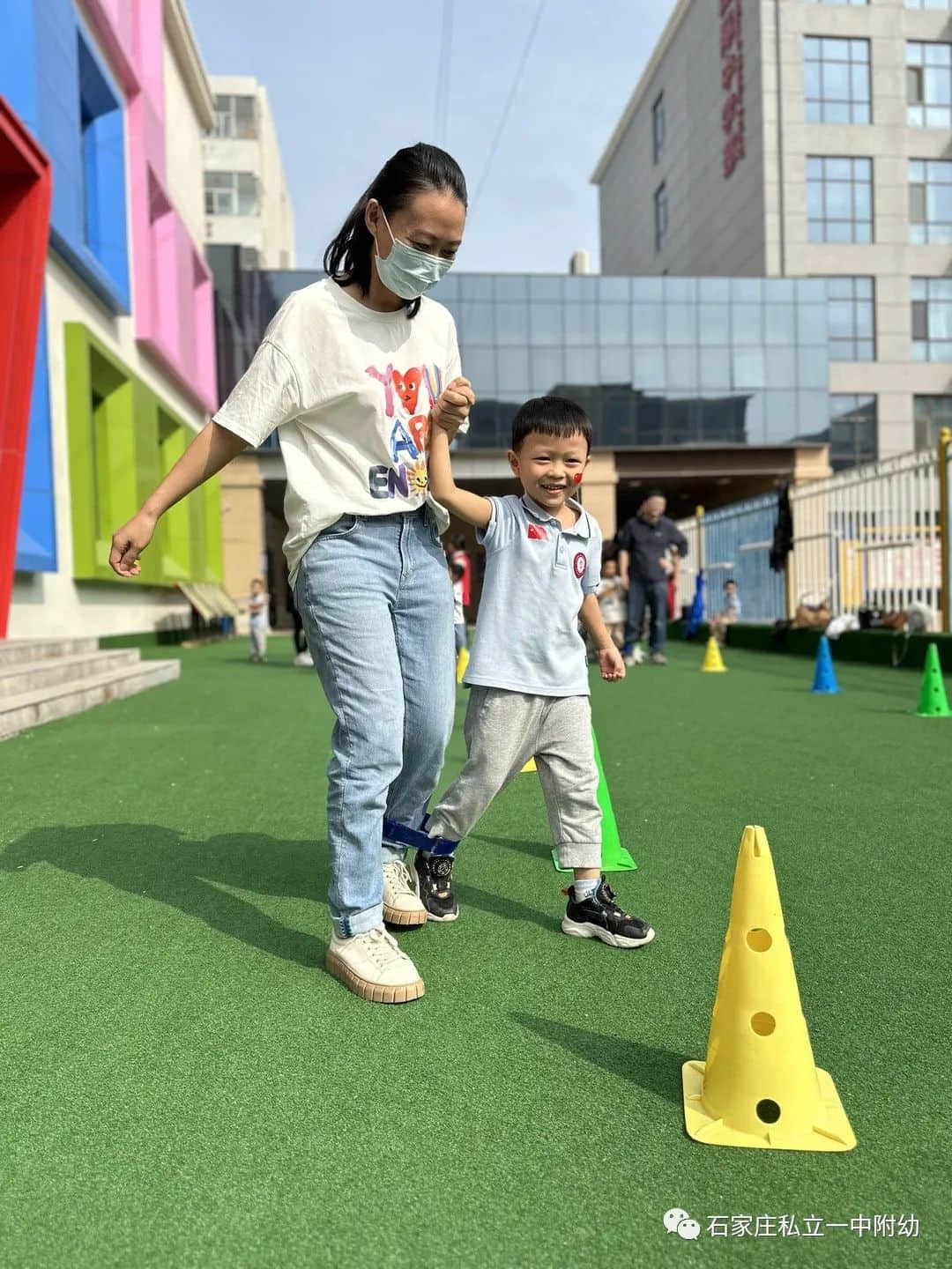 半日陪伴 見證成長—石家莊私立第一中學幼兒園家長開放日活動