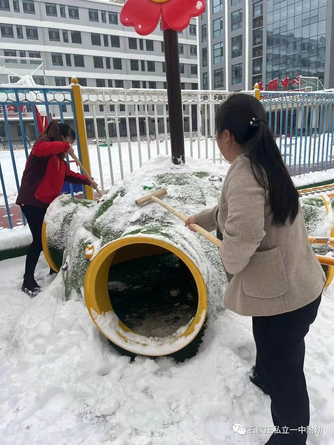 【家園共育】最美冬雪景，最濃家園情