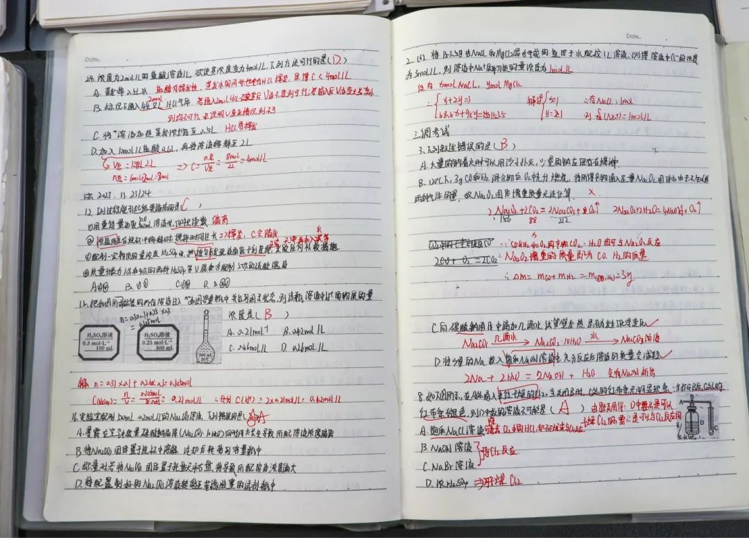 勤思善理 落筆盈尺丨改錯(cuò)本讓學(xué)習(xí)有跡可循